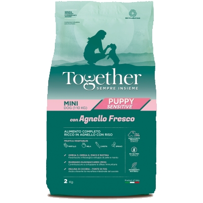 Alimento completo ricco in pollo per il cucciolo di tutte le taglie.
