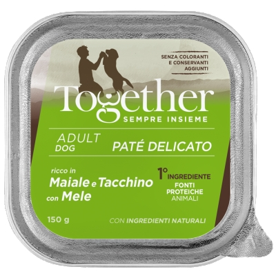 Alimento completo per cani adulti di tutte le taglie con Merluzzo e Piselli.
