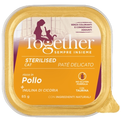 Alimento completo ricco in Pollo per gattini fino a 12 mesi.
